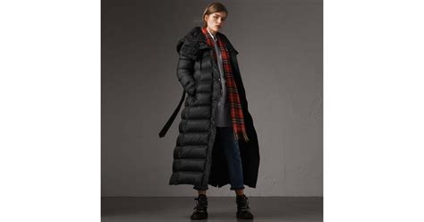 burberry daunenmantel schwarz|Burberry check wool coats.